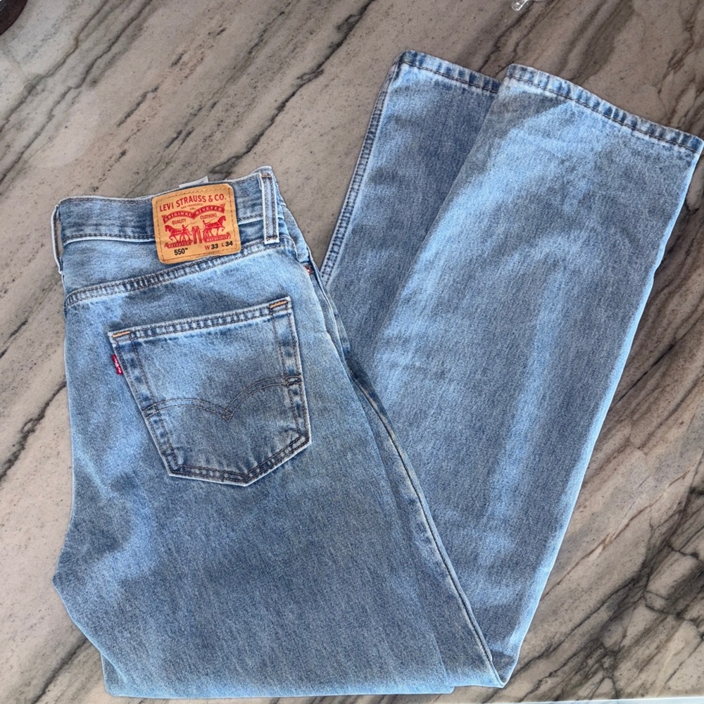 Levi's 550 Men's Blue Jeans